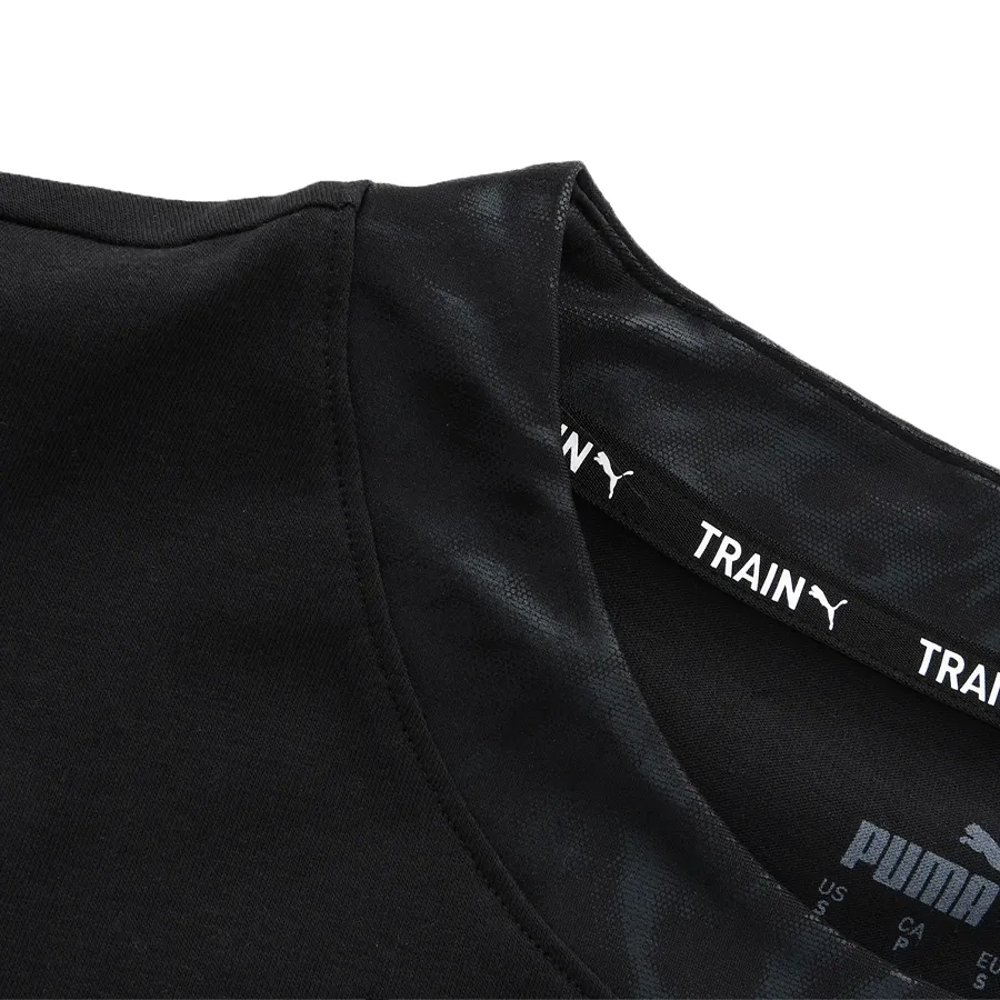 Imagen 3 de 4 de Remera Puma Safari Glam-NEGRO