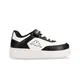 zapatillas-kappa-logo-linate-velcro-kid-NEGRO/BLANCO