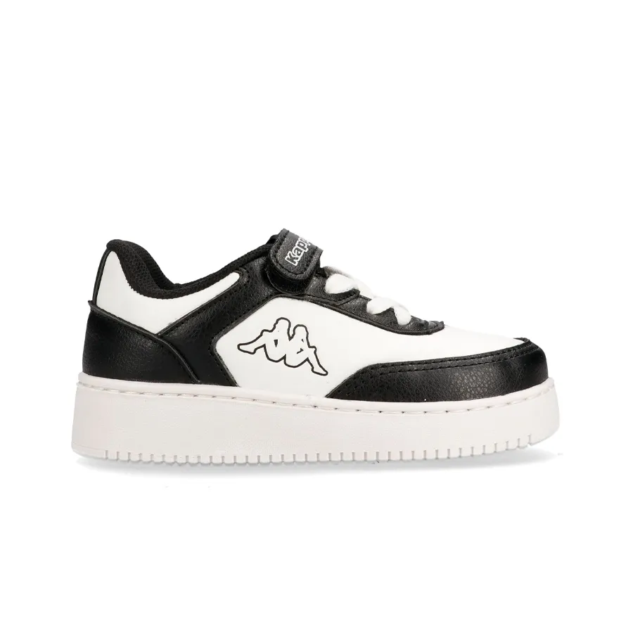 Imagen 0 de 5 de Zapatillas Kappa Logo Linate Velcro Kid-NEGRO/BLANCO