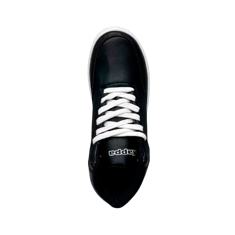 Imagen 3 de 5 de Zapatillas Kappa Logo Linate Mid Kids-NEGRO