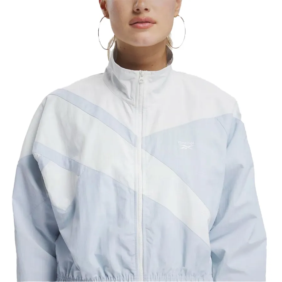 Imagen 2 de 5 de Campera Reebok Classics Franchise Track-BLANCO/CELESTE