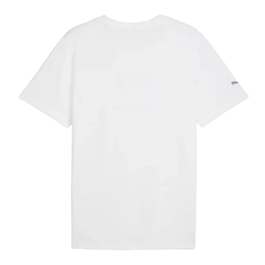 Imagen 3 de 4 de Remera Puma Bmw Mms Essentials Logo-BLANCO