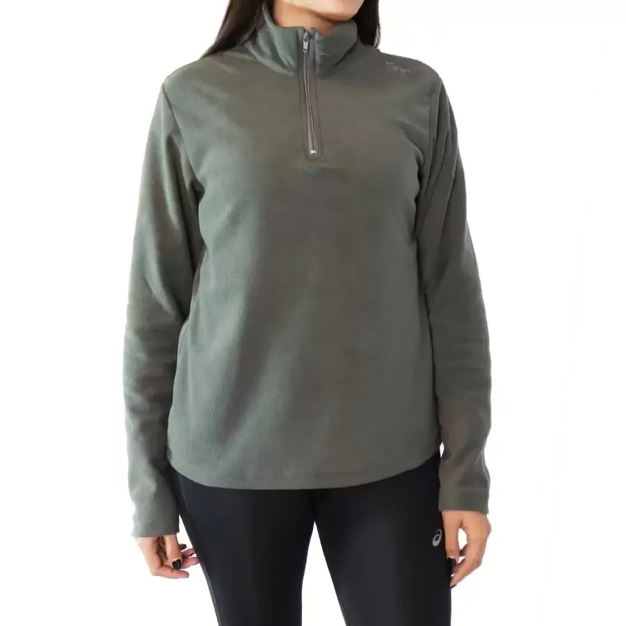 Imagen 0 de 3 de Buzo Kamp Micropolar Medio Cierre Dama-VERDE