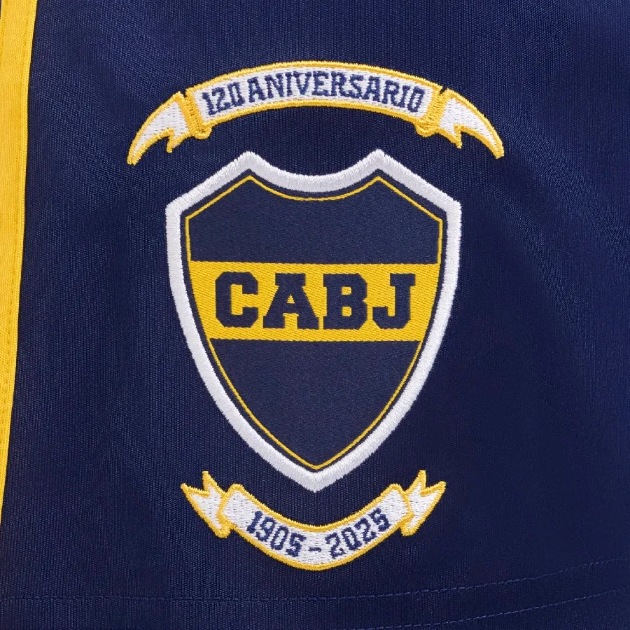 Imagen 2 de 3 de adidas Shorts  Titular Boca Juniors 25/26-MARINO/AMARILLO
