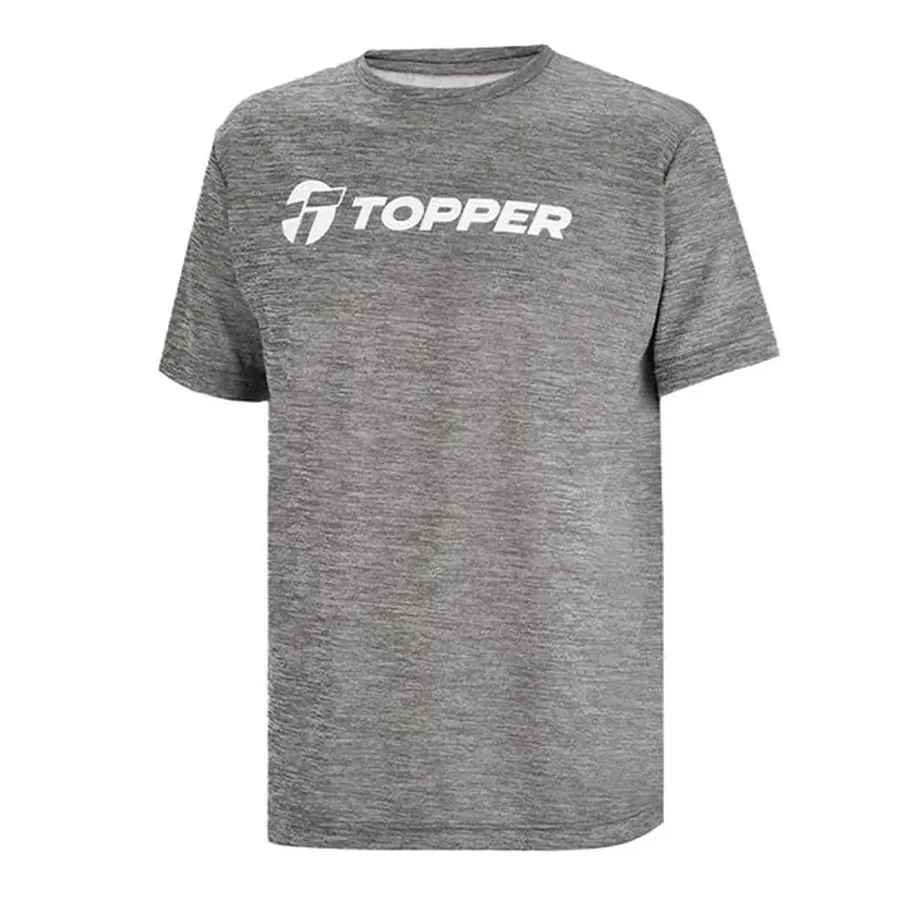 Imagen 0 de 4 de Remera Topper Training Brand-GRIS