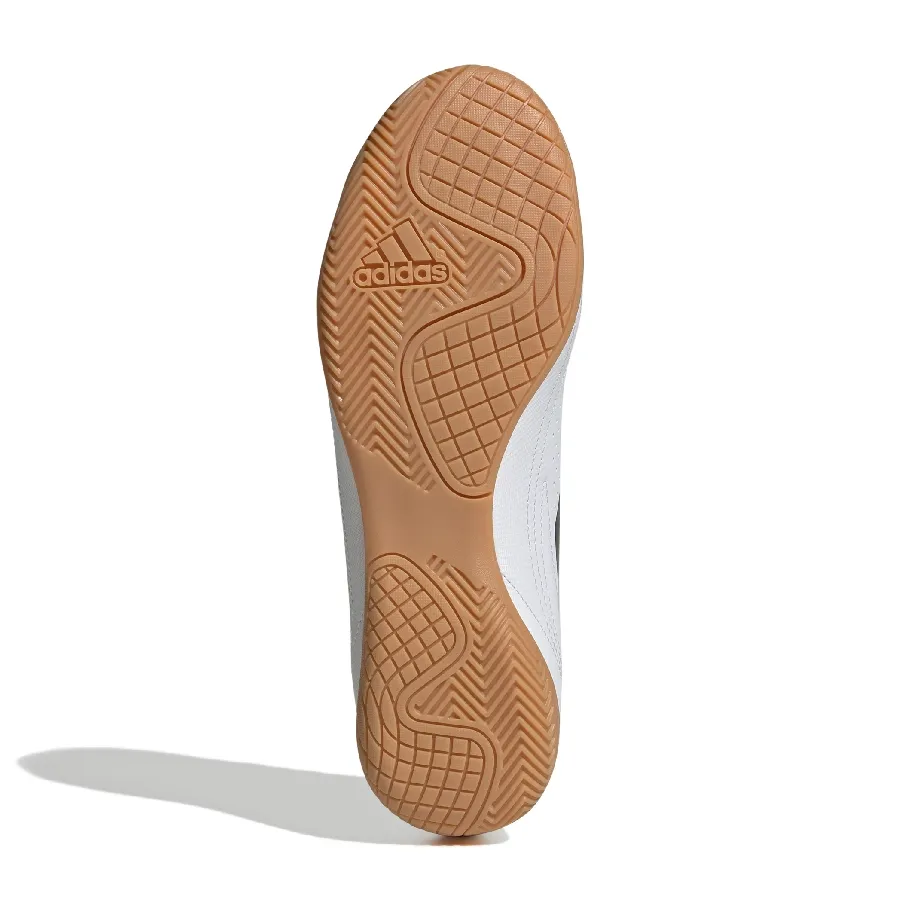 Imagen 4 de 8 de Botines adidas Deportivo III In-BLANCO/NEGRO/AMARILLO FLUOR