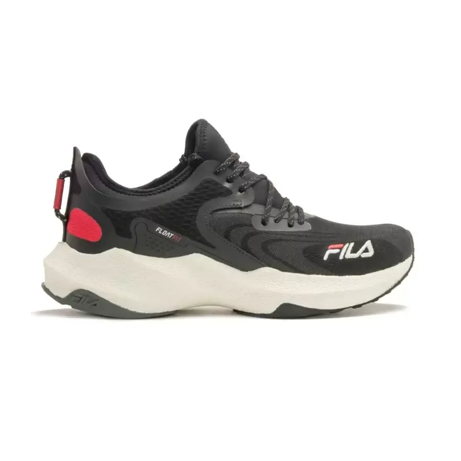 Imagen 4 de 5 de Zapatillas Fila Float Fit Hombre-NEGRO/ROJO