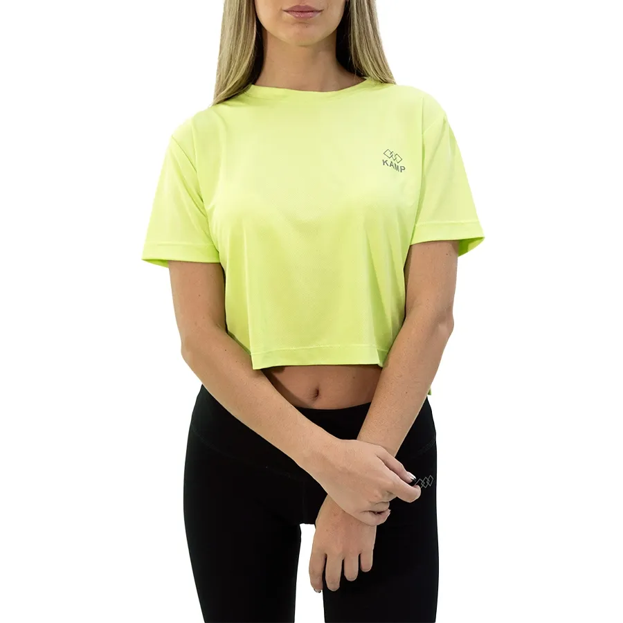 Imagen 1 de 5 de Remera Kamp Quickvent Odor Free Cropped-LIMA