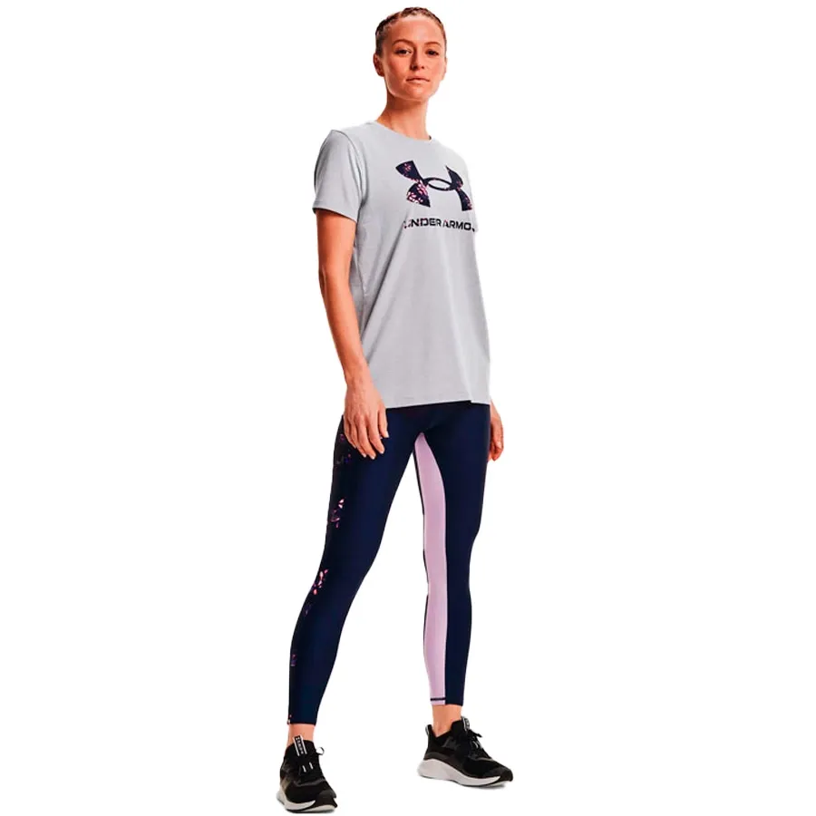 Imagen 4 de 5 de Remera Under Armour Live Sportsyle Graphic Ssc-GRIS