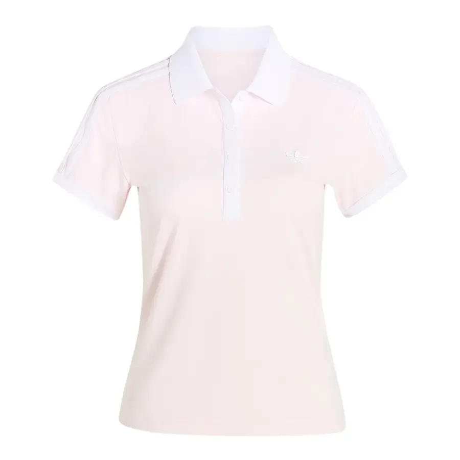 Imagen 2 de 5 de Polo adidas Classics-ROSA/BLANCO