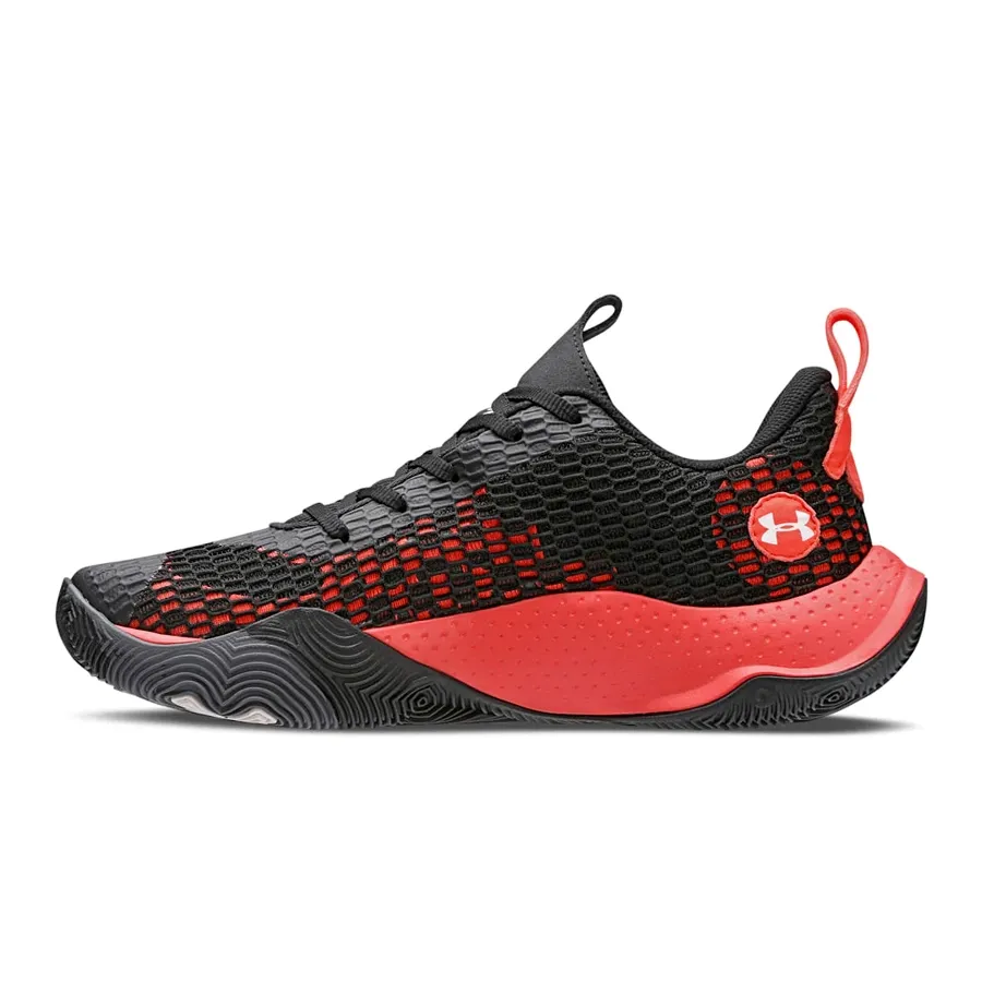 Imagen 1 de 5 de Zapatillas Under Armour Charged Spawn 3-NEGRO/ROJO
