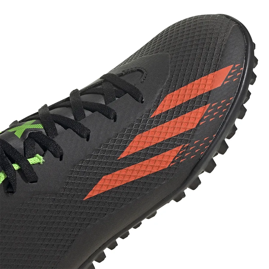 Imagen 3 de 7 de Botines adidas X Speedportal 4 Tf-NEGRO/NARANJA/VERDE FLUOR
