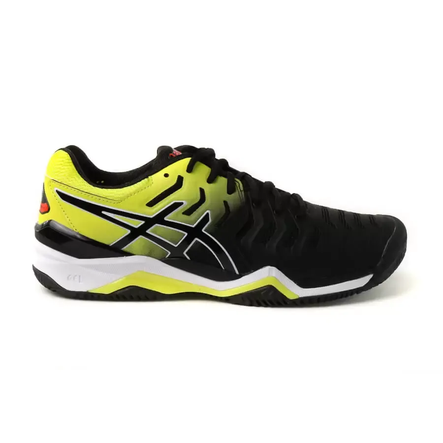 Imagen 4 de 5 de Zapatillas Asics Gel Resolution 7-NEGRO/AMARILLO