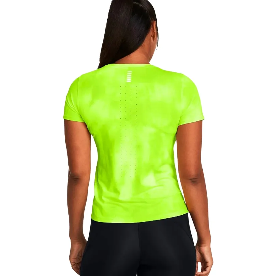 Imagen 1 de 4 de Remera Under Armour Laser Wash-AMARILLO FLUOR