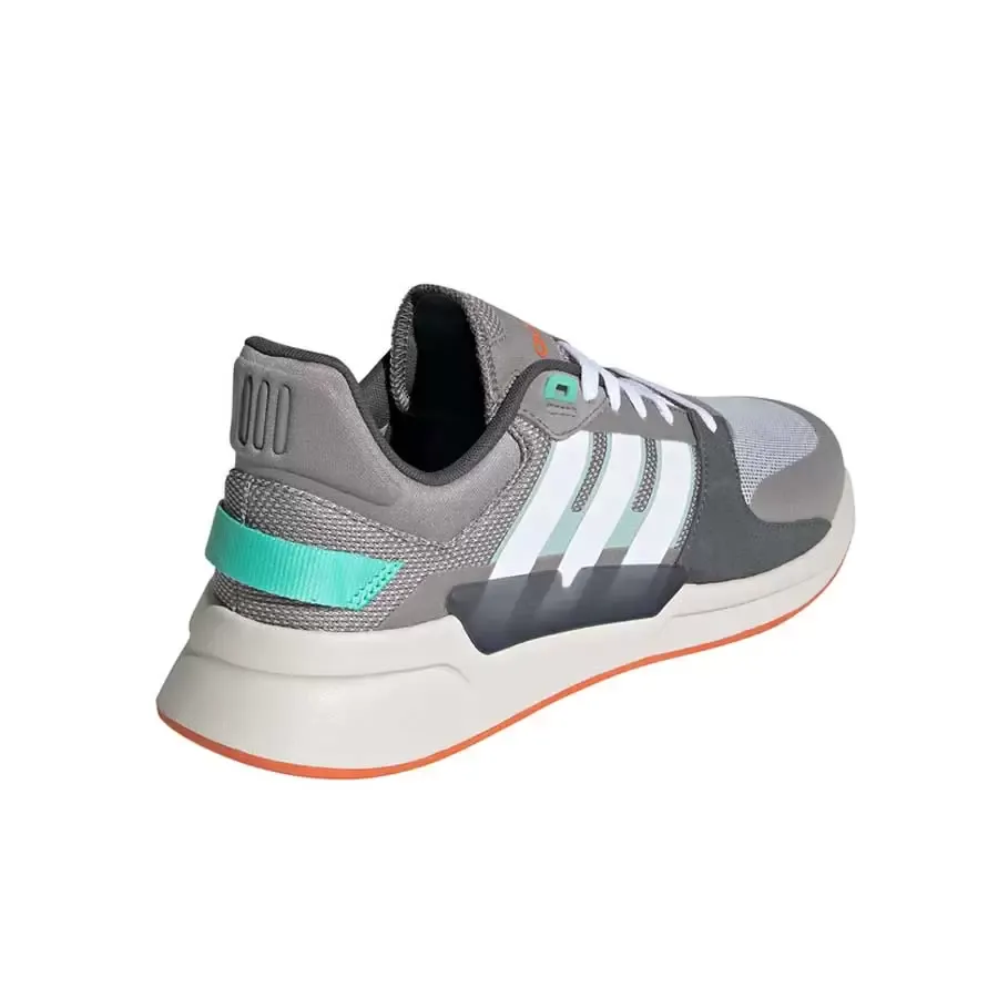 Imagen 2 de 6 de Zapatillas adidas Run90 S-GRIS/BLANCO