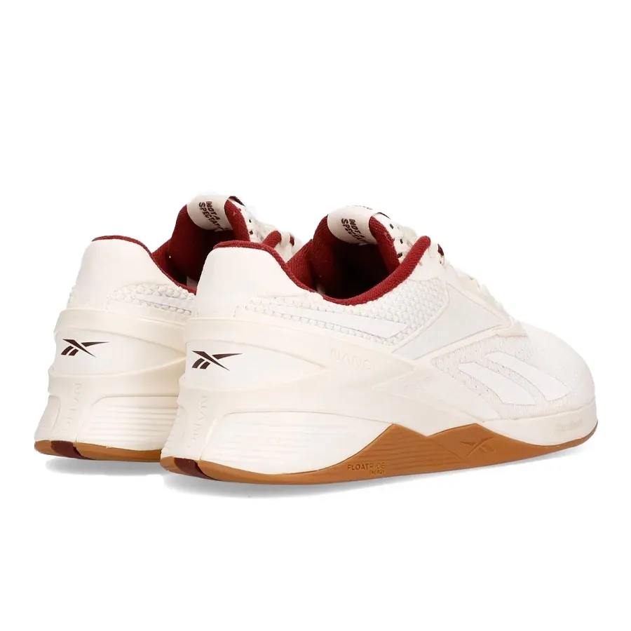 Imagen 2 de 4 de Zapatillas Reebok Nano X3 Varsity-BLANCO/BORDO
