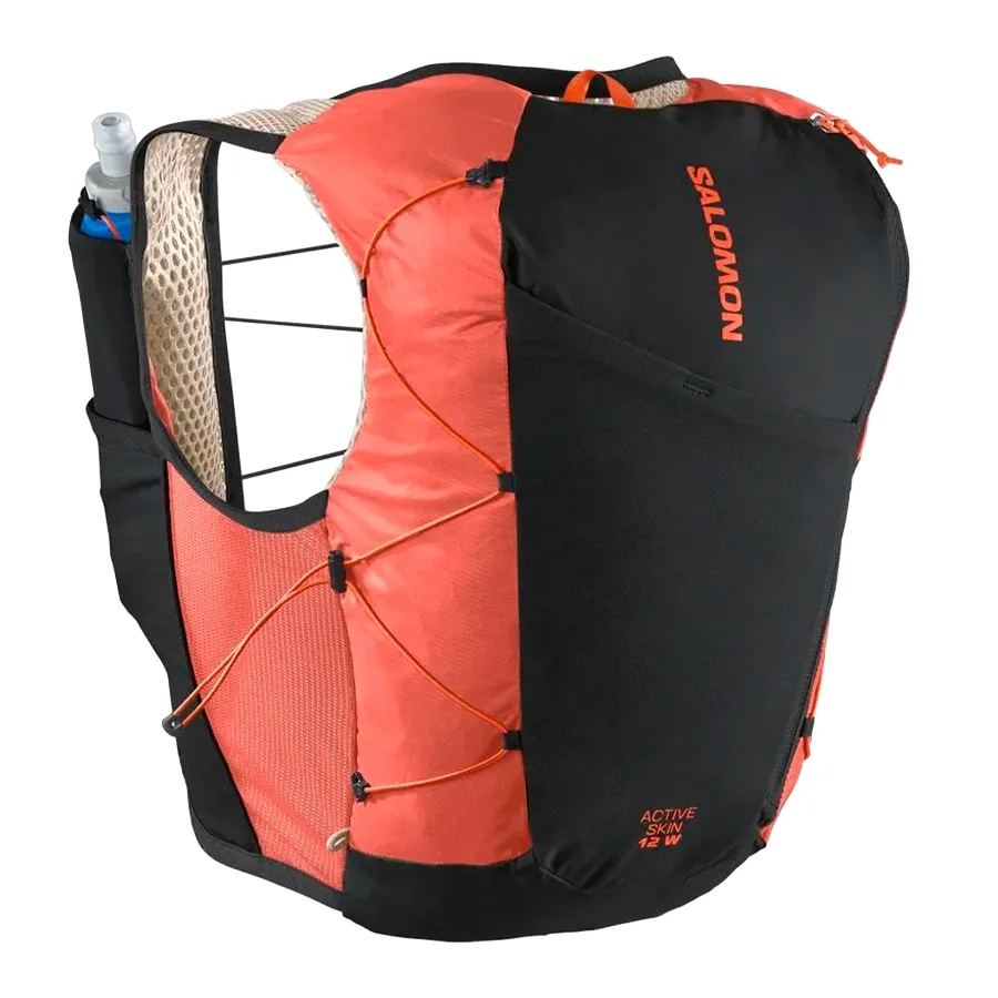Imagen 0 de 4 de Chaleco Salomon Active Skin 12 Women Set-NEGRO/SALMON
