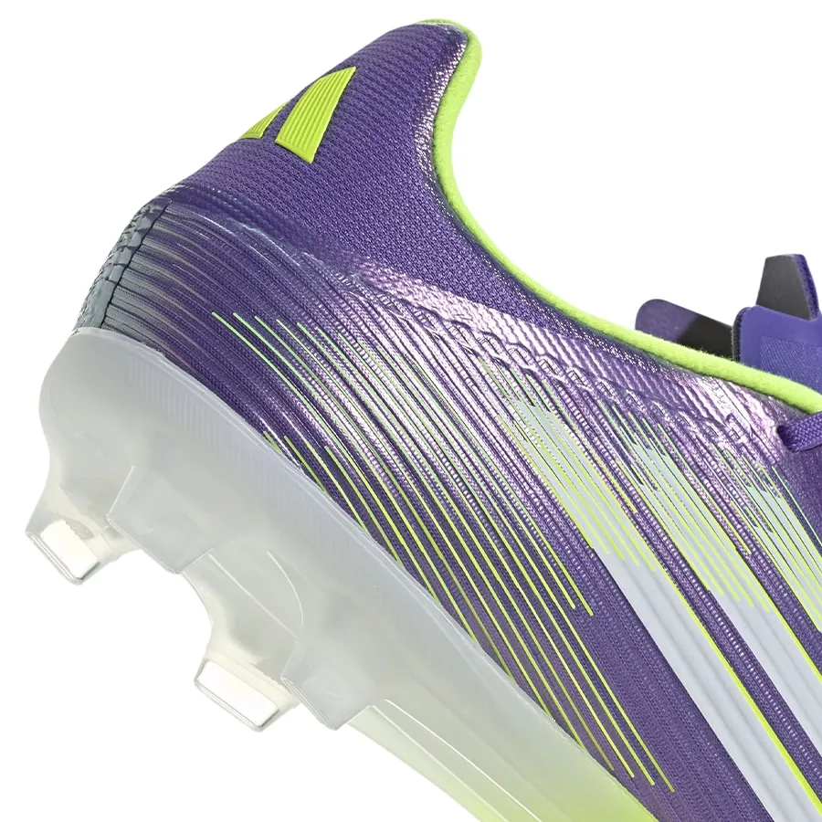 Imagen 6 de 7 de Botines adidas F50  League Fg-VIOLETA/BLANCO/AMARILLO FLUOR