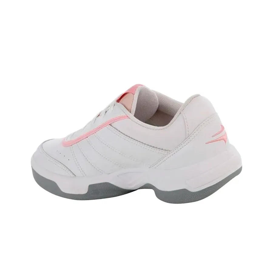 Imagen 2 de 5 de Zapatillas Topper Tie Break II Kids-BLANCO/ROSA