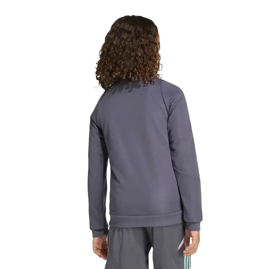 Imagen 1 de 4 de Campera adidas Messi Kids-GRIS/ROSA