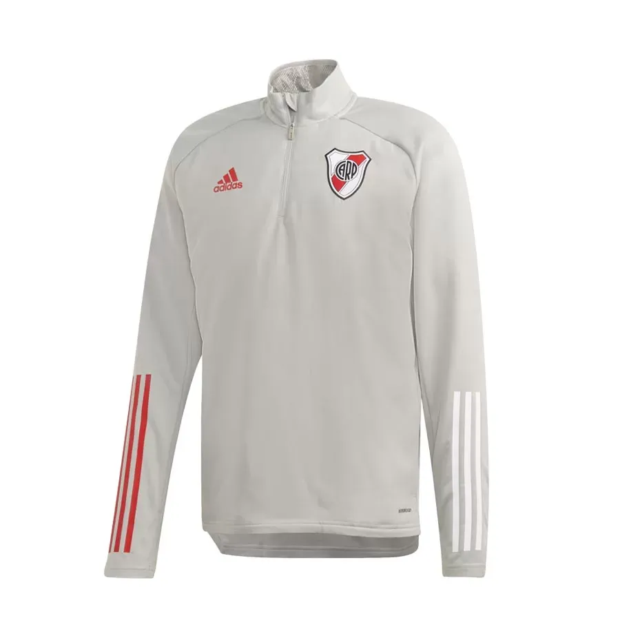 Imagen 2 de 5 de Buzo adidas River Plate Wrm Top-GRIS/ROJO/BLANCO