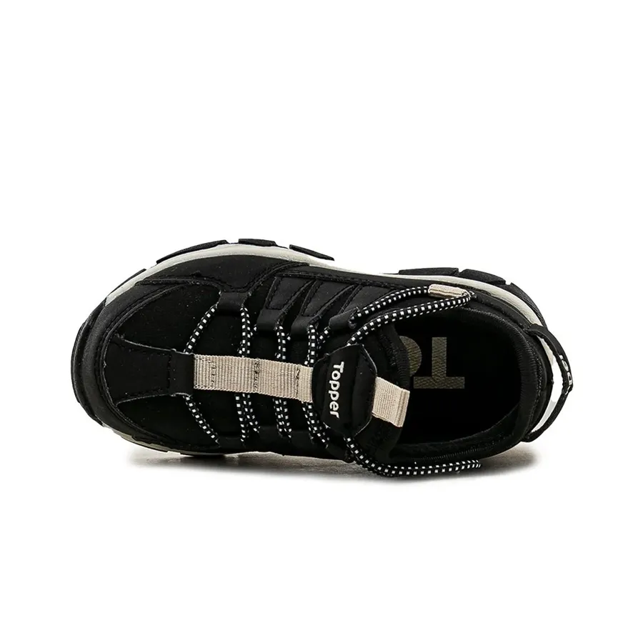 Imagen 3 de 6 de Zapatillas Topper Serra Kids-NEGRO/BEIGE