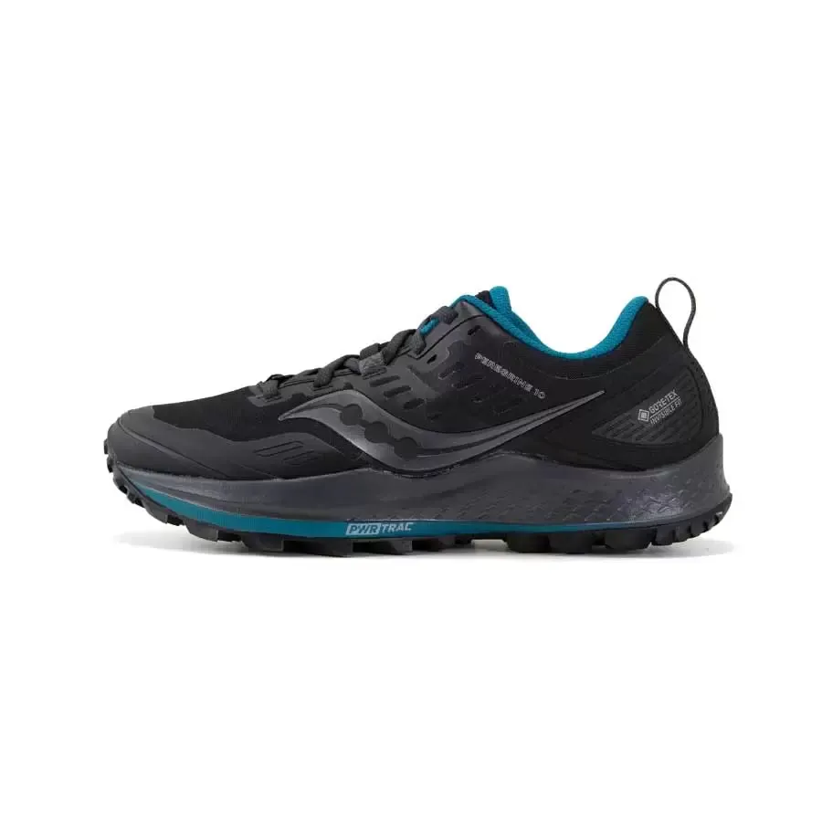 Imagen 3 de 5 de Zapatillas Saucony Peregrine 10 Gtx-NEGRO/AZUL