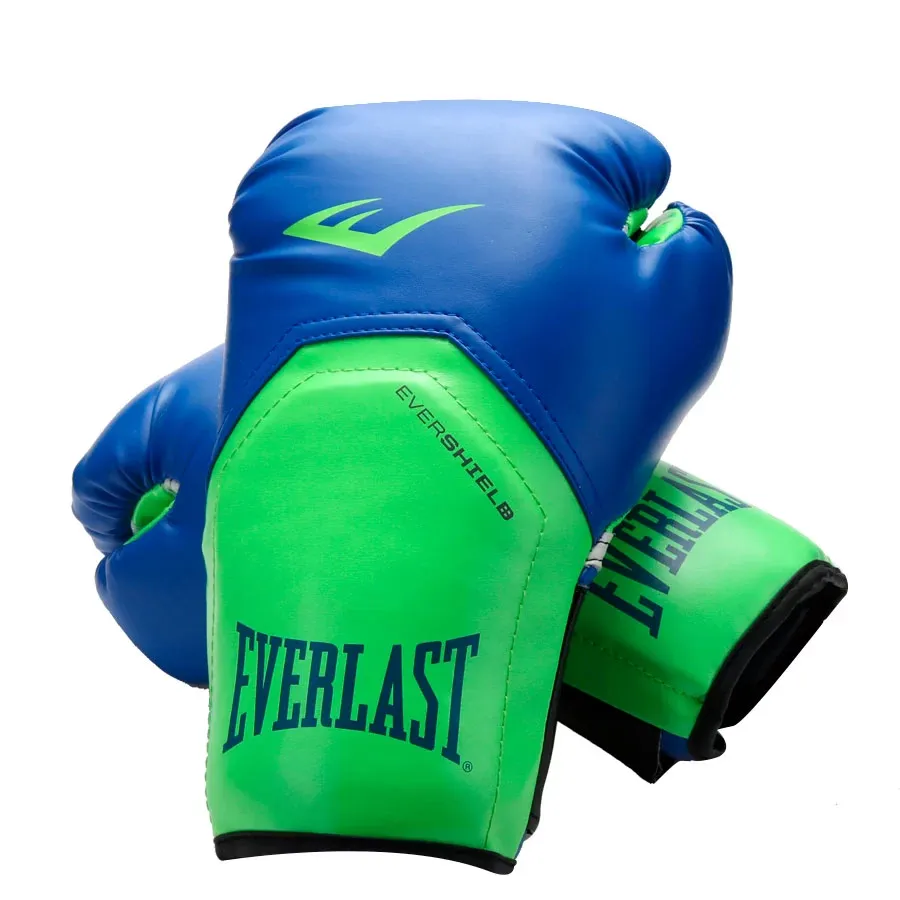 Imagen 0 de 2 de Guantes Everlast De Entrenamiento New Pro Style Elite-AZUL/VERDE