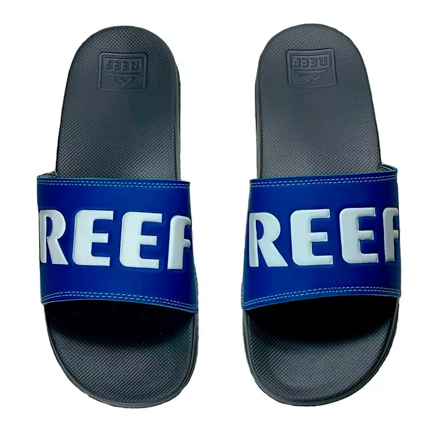 Imagen 3 de 4 de Ojotas Reef Slide-AZUL/BLANCO