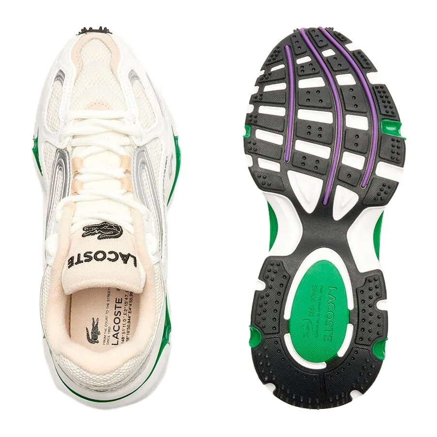 Imagen 2 de 5 de Zapatillas Lacoste L003 2k24-BLANCO/VERDE