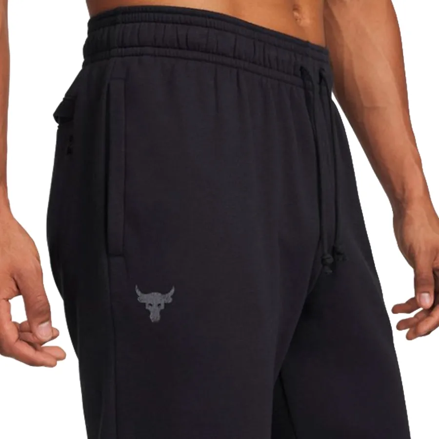 Imagen 2 de 3 de Pantalón Under Armour Project Rock Rival Fleece-NEGRO