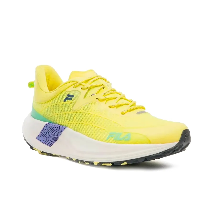 Imagen 1 de 7 de Zapatillas Fila Racer Skytrail-AMARILLO/VERDE AGUA