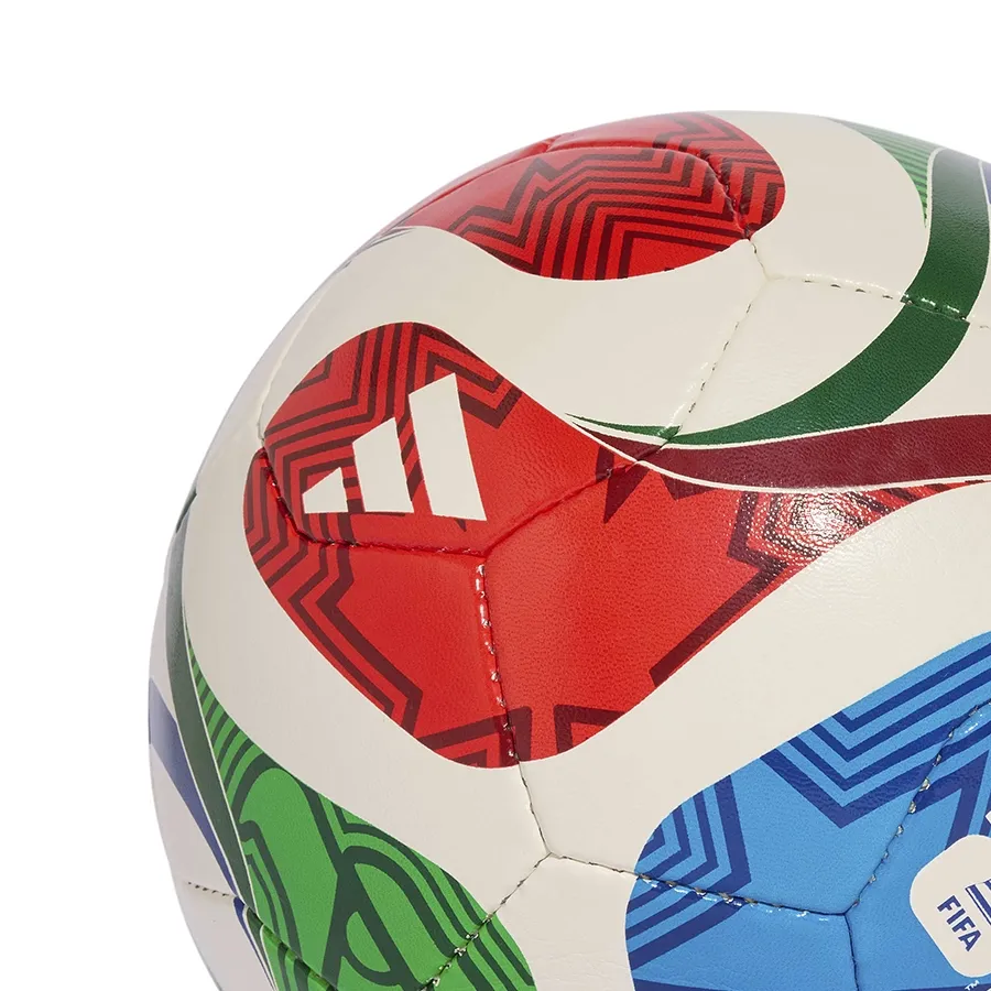 Imagen 2 de 4 de Pelota adidas Trionda Training Sala Copa del Mundo 2026-BLANCO/AZUL
