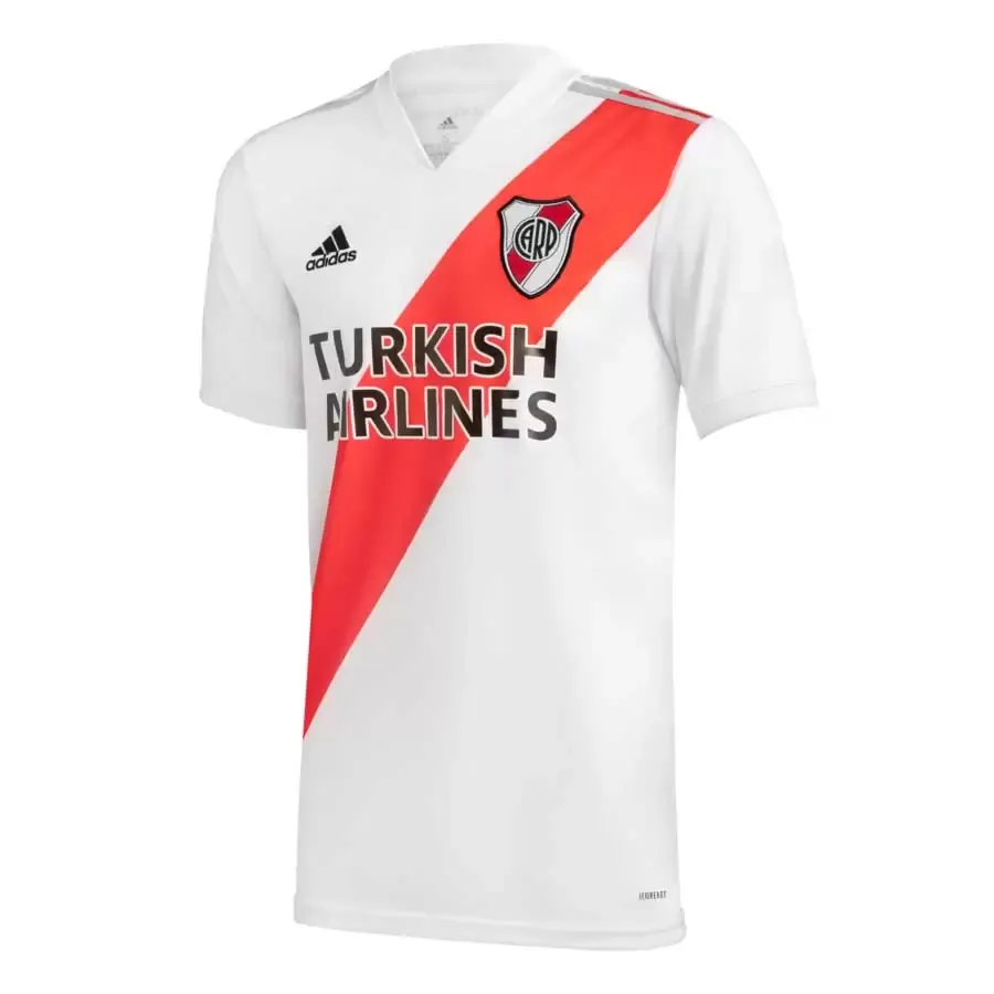 Imagen 1 de 2 de Camiseta adidas Local River Plate-BLANCO/ROJO