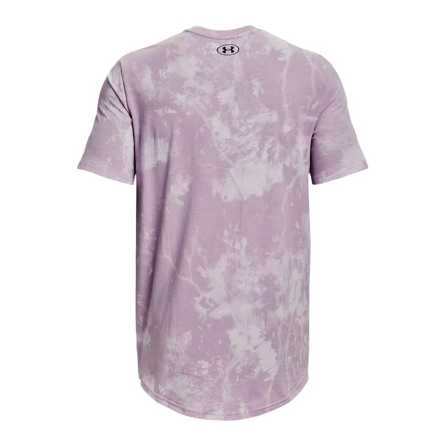 Imagen 1 de 5 de Remera Under Armour Project Rock Statement-PURPURA/BLANCO