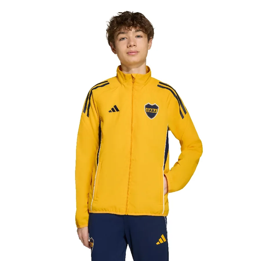 Imagen 0 de 5 de Campera adidas Presentación De Boca Juniors Tiro 25 Competition-AMARILLO