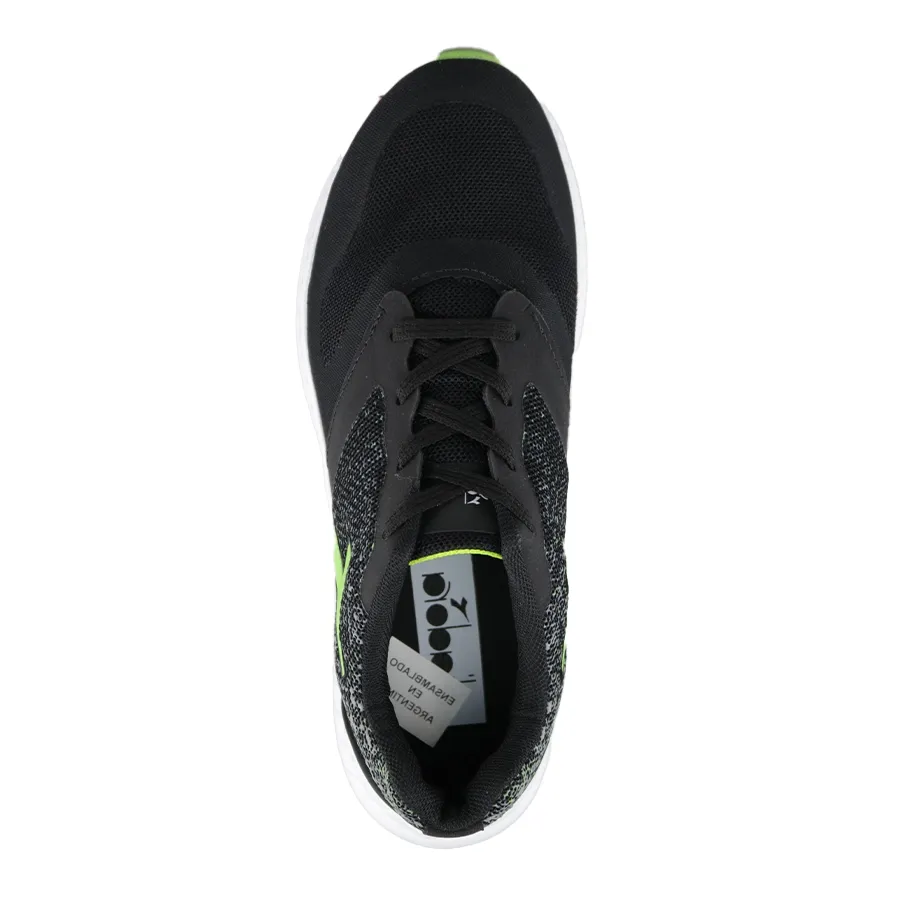 Imagen 1 de 3 de Zapatillas Diadora Puglia-NEGRO/VERDE