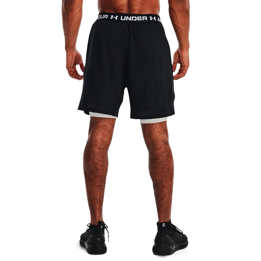 Imagen 1 de 6 de Short Under Armour Vanish Woven 2 In 1-NEGRO