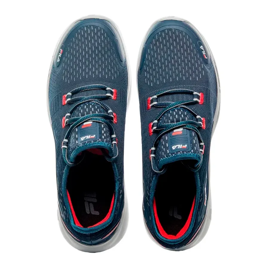 Imagen 3 de 5 de Zapatillas Fila Intruder-MARINO/PLATA/ROJO