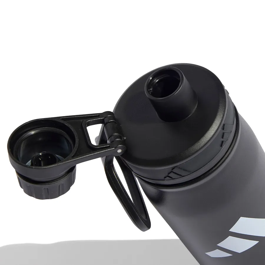 Imagen 2 de 3 de Botella Metálica con Tapón de Rosca-NEGRO