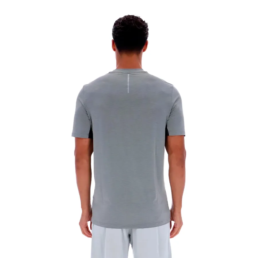 Imagen 1 de 3 de Remera Reebok Running SS Dotted-GRIS