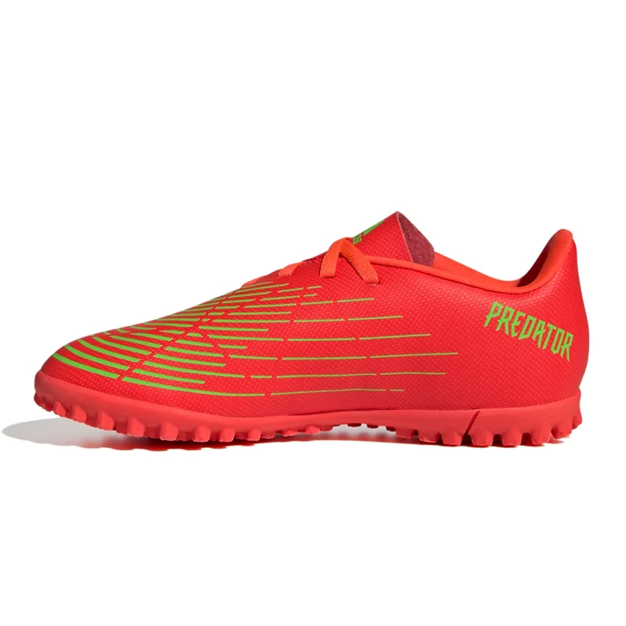 Imagen 1 de 5 de Botines adidas Predator Edge 4 Tf-ROJO/VERDE FLUOR