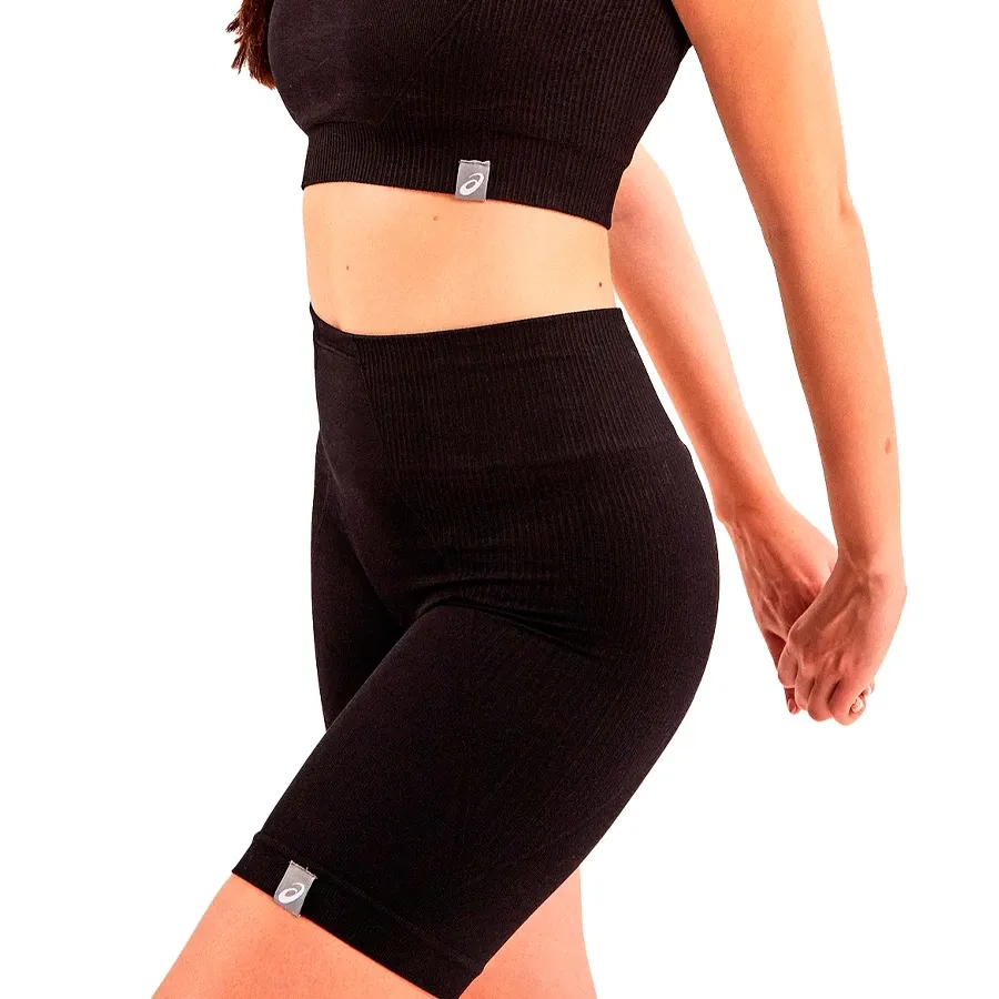 Imagen 1 de 2 de Calza Asics Seamless Biker-NEGRO