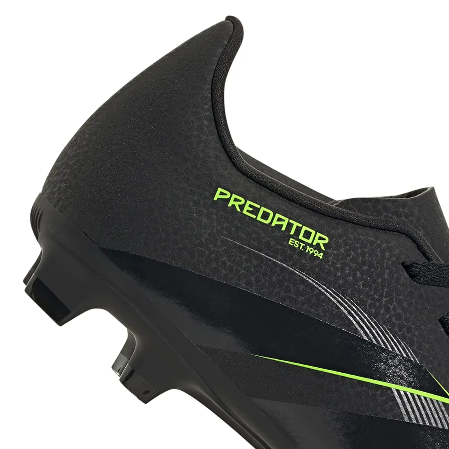 Imagen 5 de 7 de Botines adidas Predator Club Fg/Mg-NEGRO/VERDE FLUOR