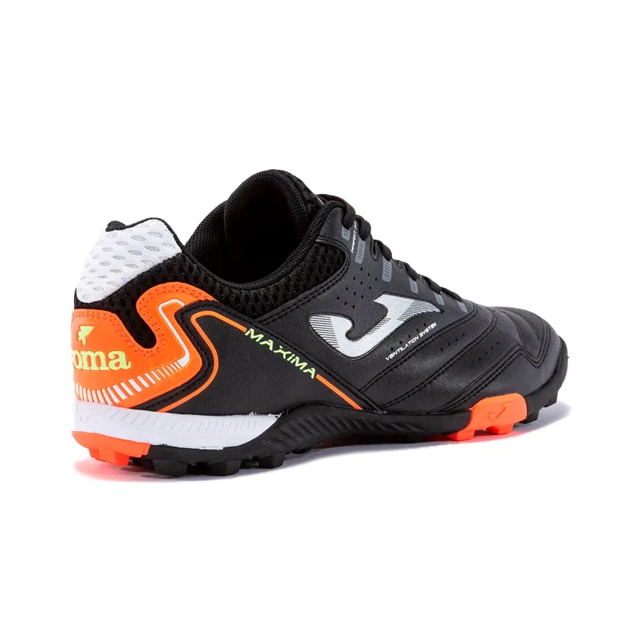 Imagen 3 de 5 de Botines Joma F5 Maxima Tf-NEGRO/PLATA/NARANJA