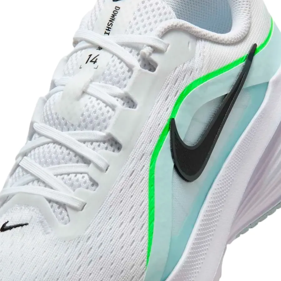 Imagen 5 de 7 de Zapatillas Nike Downshifter 14-BLANCO/VERDE/CELESTE