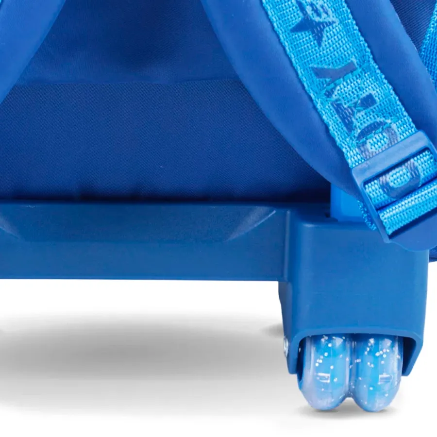 Imagen 4 de 7 de Mochila Footy C/Carro 18" Dream Team-AMARILLO/AZUL