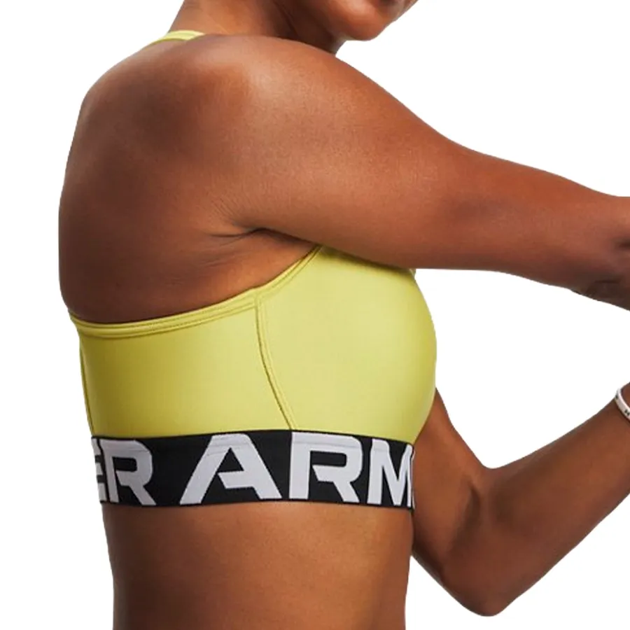 Imagen 2 de 3 de Top Under Armour HeatGear Mid Branded-AMARILLO
