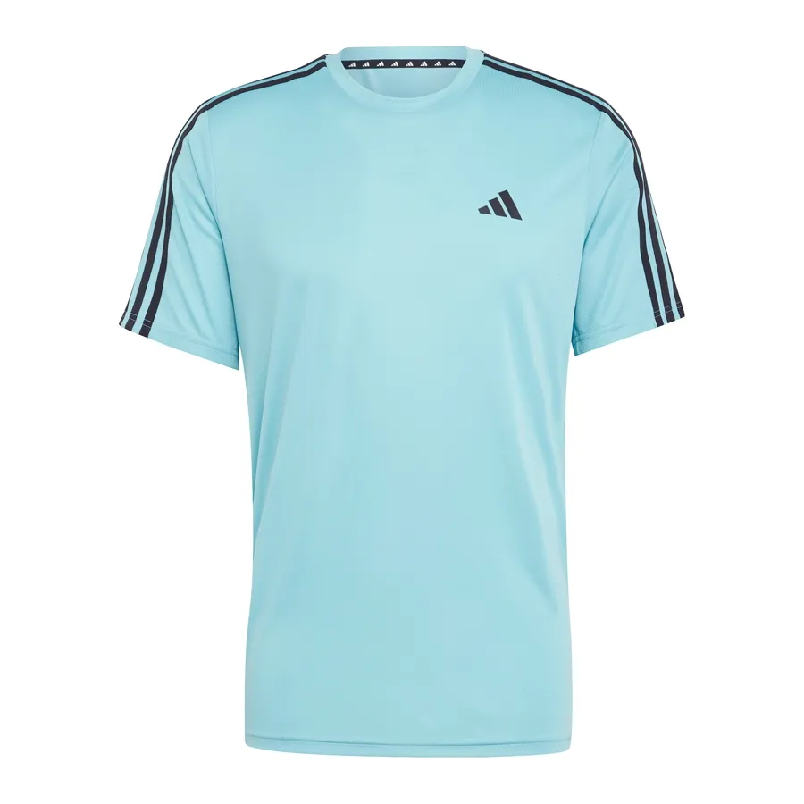 Imagen 2 de 6 de Remera adidas Train Essentials-CELESTE/NEGRO