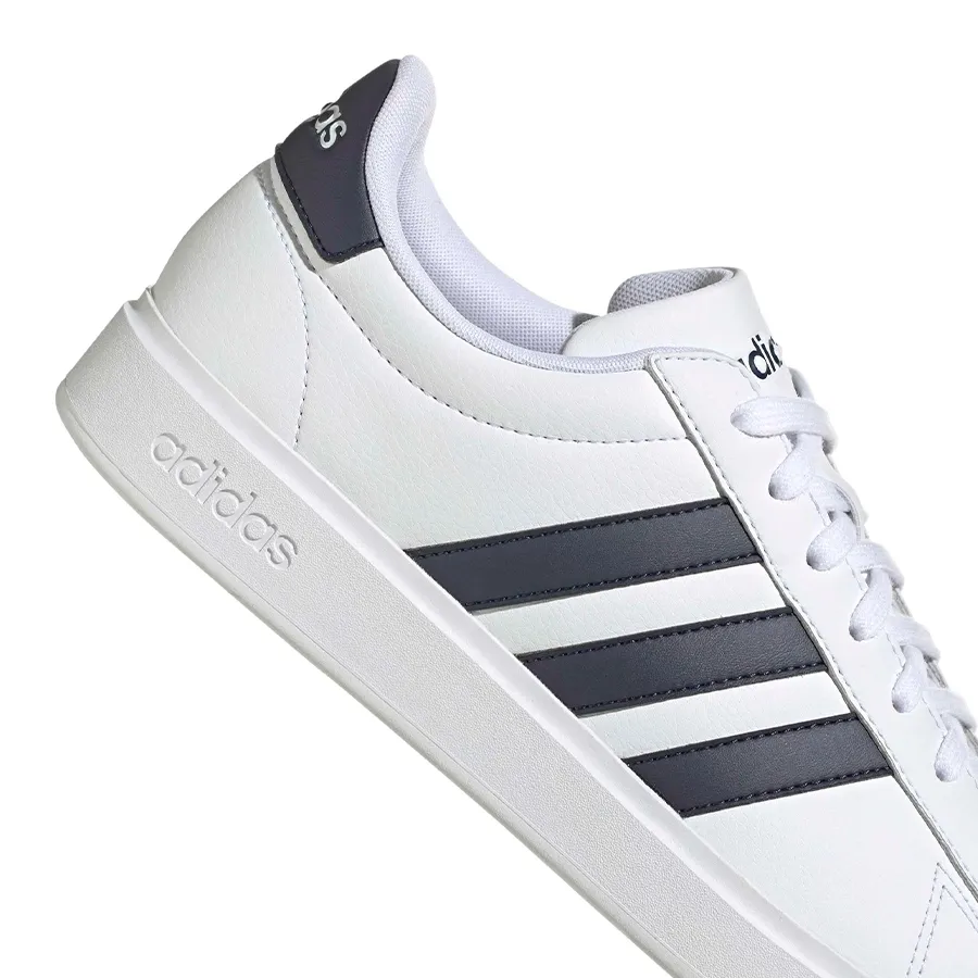 Imagen 5 de 7 de Zapatillas adidas Grand Court Cloudfoam Comfort-BLANCO/NEGRO